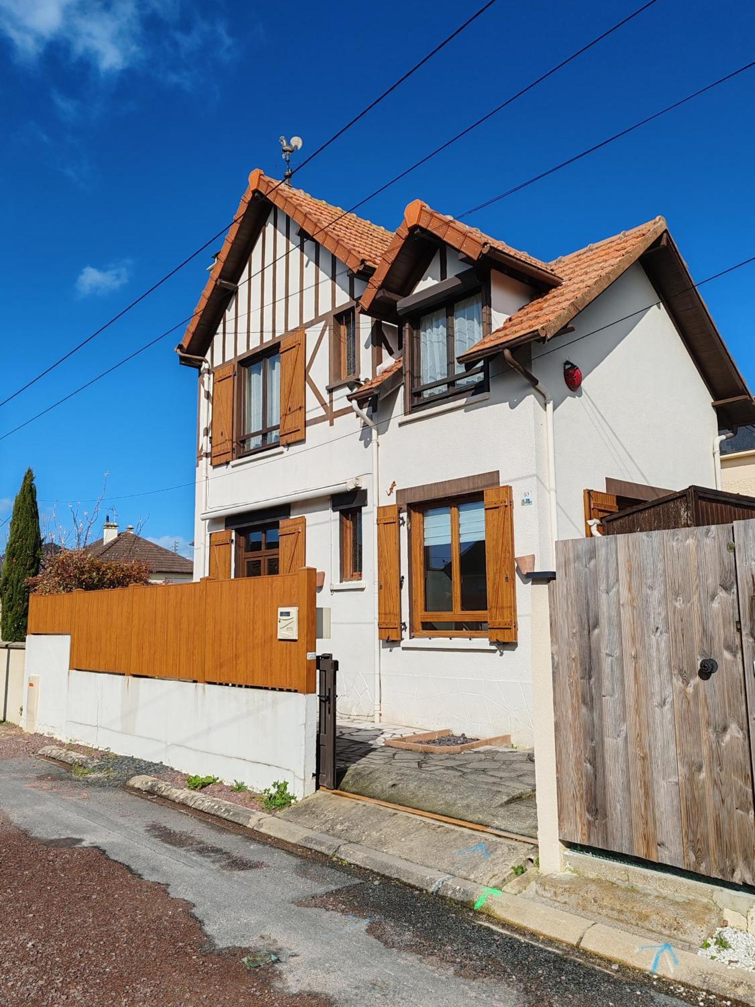 Villa Francette A 500M De La Plage Ouistreham Exteriör bild